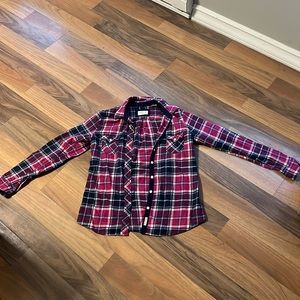 Weatherproof vintage, Pink plaid button down